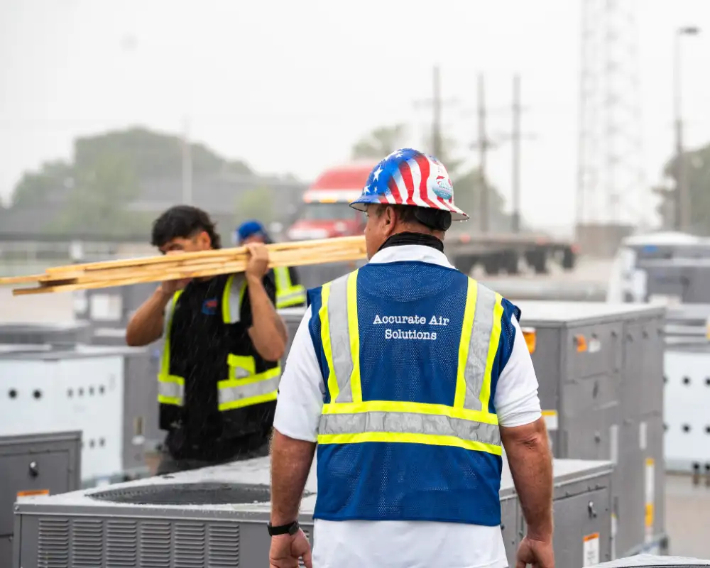 Accurate Air Solutions service team photo representing residential and commercial expertise in Abilene Texas